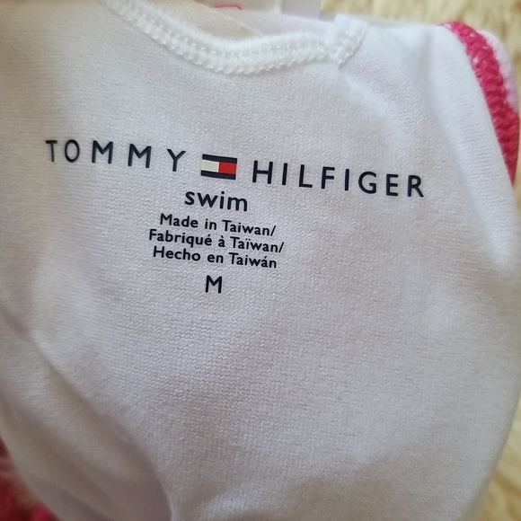 NEW SWIM TOP WITH REMOVABLE SOFT CUPS Tommy Hilfiger - M - Picture 8 of 8